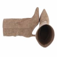 Damen Klassische Stiefeletten - khakisuede