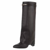 Damen High-Heel Stiefel - brown