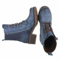 Damen Schnürstiefeletten - blue