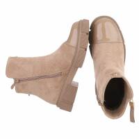 Damen Klassische Stiefeletten - dkbeige