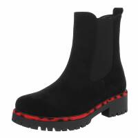 Damen Chelsea Boots - red