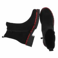 Damen Chelsea Boots - red