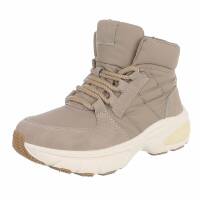Damen Winterstiefeletten - khaki