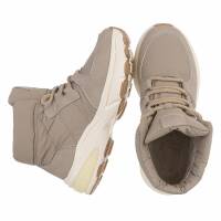Damen Winterstiefeletten - khaki