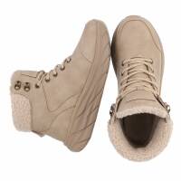 Damen Winterstiefeletten - khaki