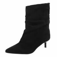 Damen High-Heel Stiefeletten - black