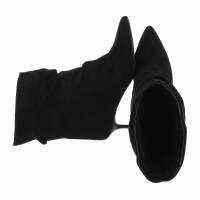 Damen High-Heel Stiefeletten - black