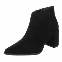 Damen High-Heel Stiefeletten - black