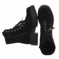 Damen Schnürstiefeletten - black