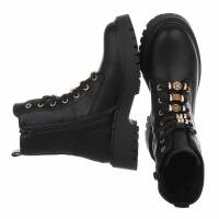 Damen Schnürstiefeletten - black