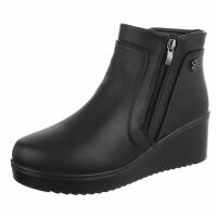 Damen Keilstiefeletten - black