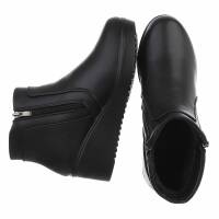 Damen Keilstiefeletten - black