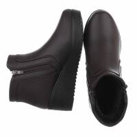 Damen Keilstiefeletten - brown