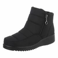 Damen Keilstiefeletten - black
