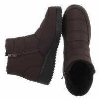 Damen Keilstiefeletten - dkbrown