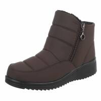 Damen Keilstiefeletten - khaki