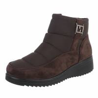 Damen Keilstiefeletten - brown