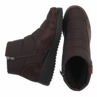 Damen Keilstiefeletten - brown