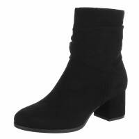 Damen High-Heel Stiefeletten - black