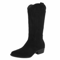 Damen Western- & Bikerboots - black