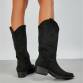 Damen Western- & Bikerboots - black