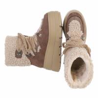 Damen Winterstiefeletten - beige