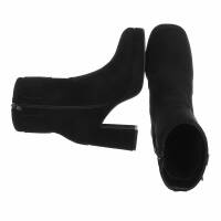 Damen High-Heel Stiefeletten - black