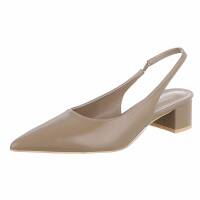 Damen Klassische Pumps - khaki