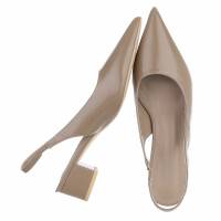 Damen Klassische Pumps - khaki