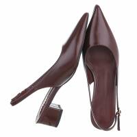 Damen Klassische Pumps - wine