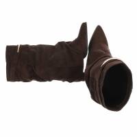 Damen High-Heel Stiefeletten - brownsuede
